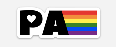 PA Pride vinyl sticker