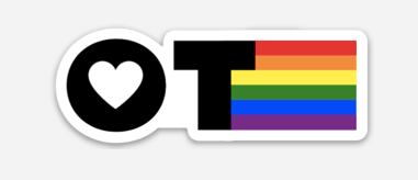 OT Pride vinyl sticker