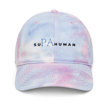 Load image into Gallery viewer, tie-dye suPAhuman® dad hat
